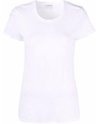 James Perse - Raglan-sleeve Plain T-shirt - Lyst