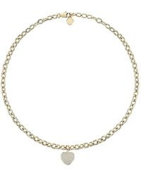 Philipp Plein - Plein Rocked Heart Crystal-Embellished Necklace - Lyst