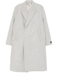 Lacoste - Manteau À Chevrons - Lyst