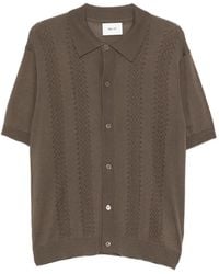 NN07 - Cardigan Thor En Maille Ajourée - Lyst