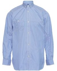 Junya Watanabe - Gestreept Overhemd - Lyst