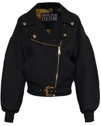 Versace Jeans Couture - Button Belted Jacket - Lyst