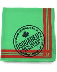 DSquared² - Fular Con Logo Estampado - Lyst