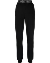 Philipp Plein - Logo-Waistband Track Pants - Lyst