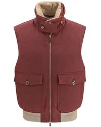 Brunello Cucinelli - Padded Wool Gilet - Lyst