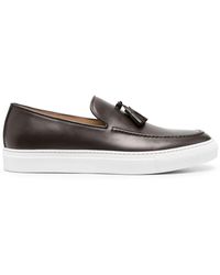 SCAROSSO - Amadeo Leather Sneakers - Lyst