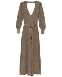 Tom Ford - V-Neck Open-Back Maxi Dress - Lyst