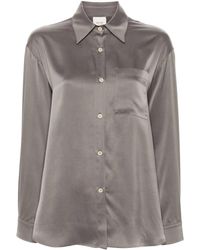 Alysi - Chemise À Boutonnière Sur Le Devant - Lyst