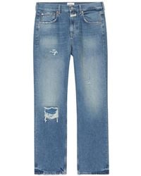 Closed - Jonta Distressed Jeans - Lyst