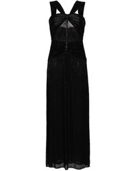 Self-Portrait - Bead-embellished Mesh Gown - Lyst
