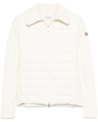Moncler - Plumífero De Punto - Lyst
