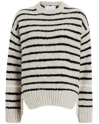 Proenza Schouler - Leonie Striped Wool Sweater - Lyst