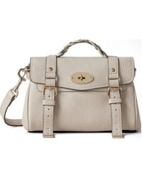 Mulberry - Mini Alexa Buckled Tote Bag - Lyst
