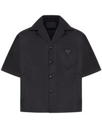 Prada - Re-Nylon Short-Sleeved Shirt - Lyst