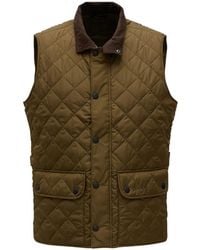 Barbour - Quilted Corduroy Collar Jacket - Lyst