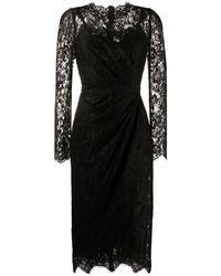 Dolce & Gabbana - Robe ajustée en dentelle - Lyst
