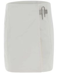 Givenchy - Asymmetric Padlock Skirt - Lyst