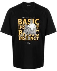 Throwback. - T-Shirt mit Basic Instinct-Print - Lyst