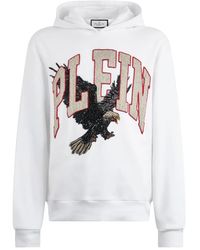 Philipp Plein - Washed Hoodie Sweatshirt Plein Eagle - Lyst