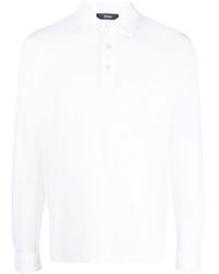 Herno - Button-up Longsleeved Polo Shirt - Lyst