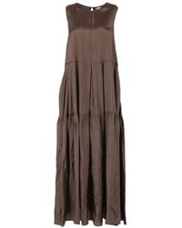 Aspesi - Gathered Dress - Lyst