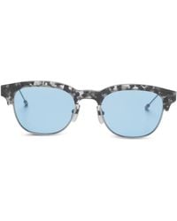 Thom Browne - Oval-Frame Sunglasses - Lyst