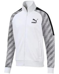 PUMA - T7 Zip-Up Track Jacket - Lyst