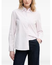 Benetton - Vertical-Stripe Long-Sleeved Shirt - Lyst