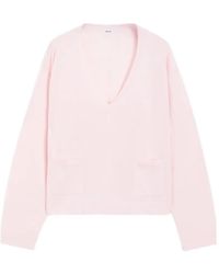 Aspesi - V-Neck Sweater - Lyst
