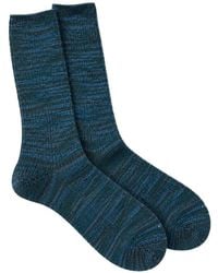 Anonymous Ism - Marled-Knit Socks - Lyst