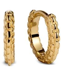 Monica Vinader - Mini Heirloom Huggie Earrings - Lyst