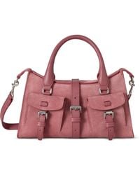 Mulberry - Small Roxanne Buckled-Pocket Tote Bag - Lyst