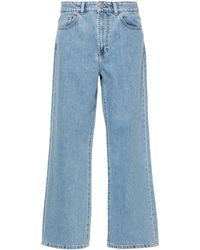 Rohe - Low-rise Wide-leg Jeans - Lyst