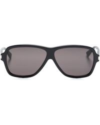 Saint Laurent - Sl 609 Oversize-frame Sunglasses - Lyst