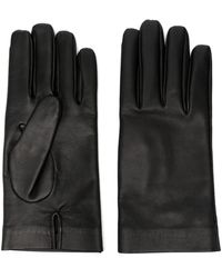 Saint Laurent - Leather Gloves - Lyst