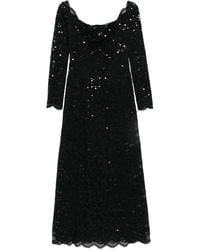 Rabanne - スパンコール マキシドレス - Lyst