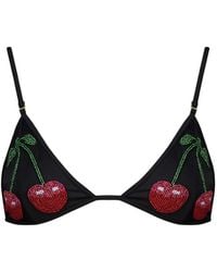 Leslie Amon - Haut De Bikini La Cerise À Perles - Lyst