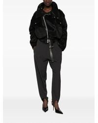 DARKPARK - Marta Pleated Stirrup Trousers - Lyst