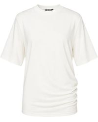 Club21 Collection - Willa Ruched Mock-Neck Top - Lyst