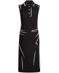 Moschino - Sleeveless Midi Dress - Lyst
