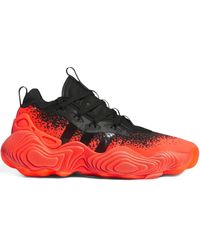 adidas - Trae Young 3 Schoenen - Basketbal, Atletiek & Sneakers, Zwarte Kern Zonnerood Zwarte Kern, 46 2/3 Eu - Lyst