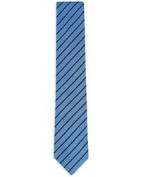 ZEGNA - Striped Silk Tie - Lyst