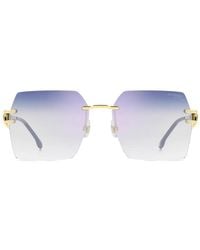 Carrera - Geometric-Frame Rimless Sunglasses - Lyst