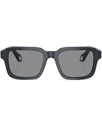 Giorgio Armani - Tinted-lens Rectangle-frame Sunglasses - Lyst