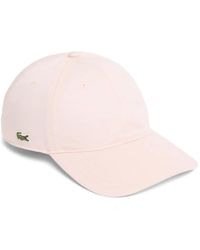 Lacoste - Logo-Patch Baseball Cap - Lyst