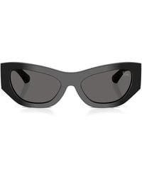 Burberry - Geometric-Framed Sunglasses - Lyst