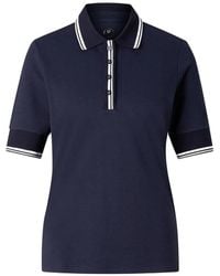 Bogner - Funktons Elenor Striped-Trim Polo Shirt - Lyst