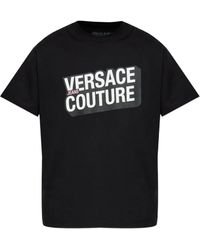 Versace Jeans Couture - Logo-Print T-Shirt - Lyst