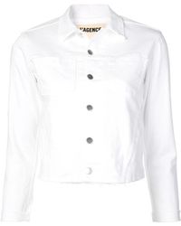 L'Agence - Denim Jas - Lyst