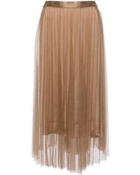 JNBY - Pleated A-Line Skirt - Lyst